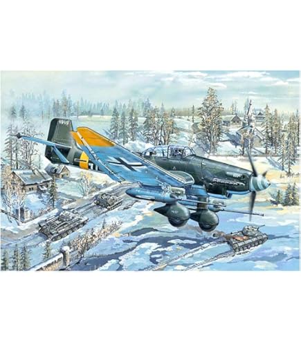 Amazon.com: Trumpeter 1/24 German Ju-87D-5 Stucka Plastic